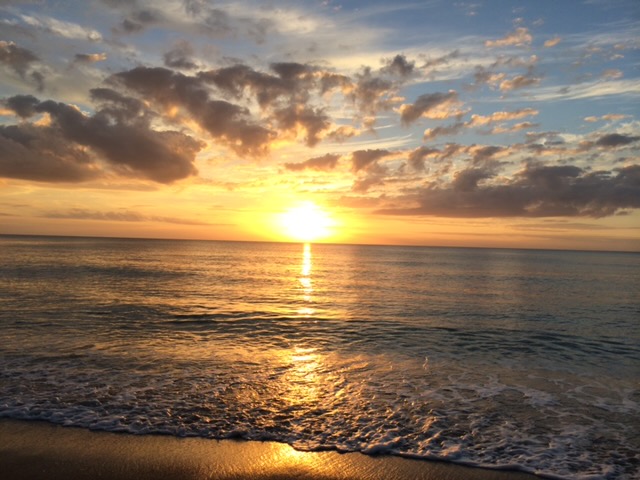 Sunset photo of Florida Beach
